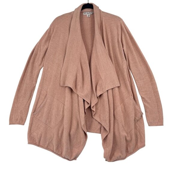 Barefoot Dreams Drape Cardigan Sweater S/M Blush Pink Cozychic Ultra Lite Cardi - Picture 1 of 14